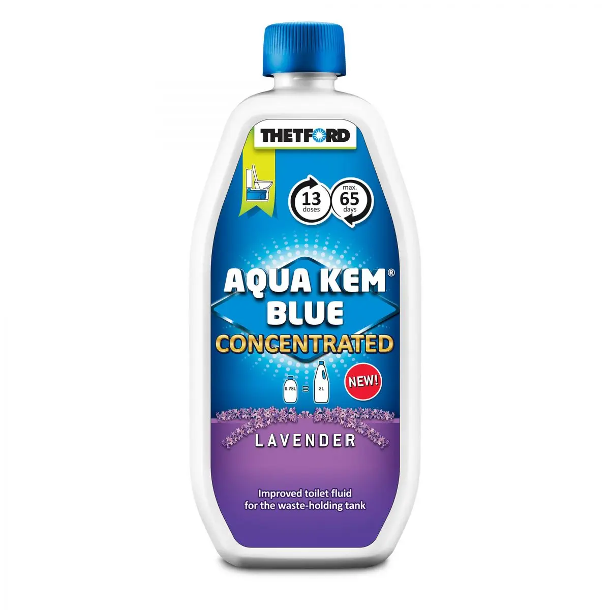 Aqua Kem Blue - 0,78 l, varianta concentrat de lavandă CH