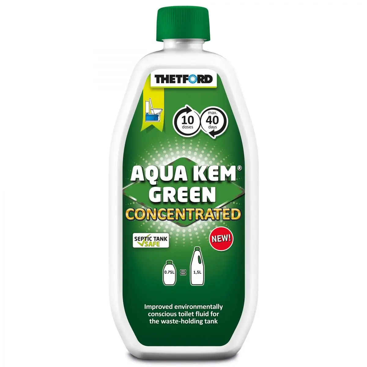 Concentrat Aqua Kem Green - 0,75 l, versiune concentrat CH