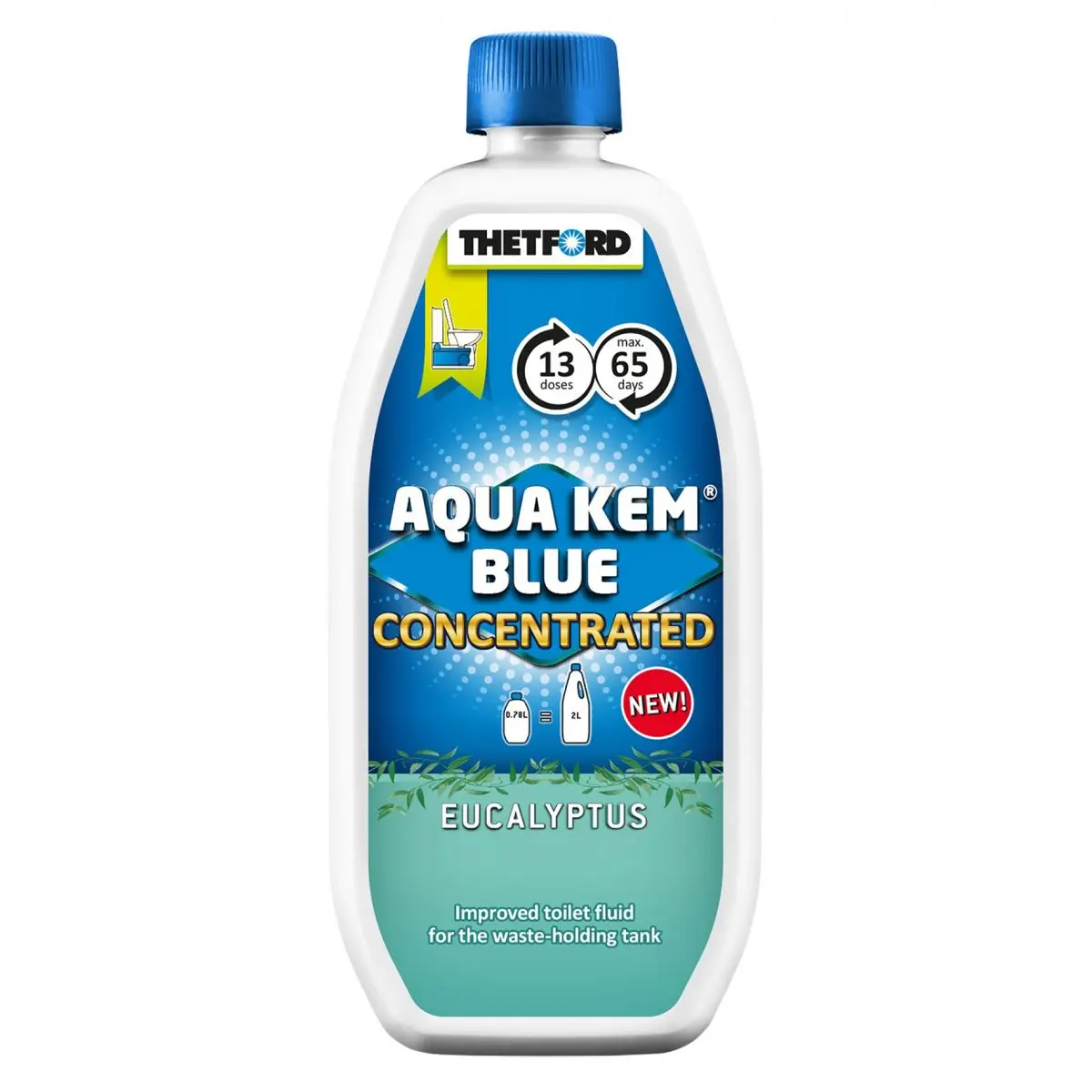 Aqua Kem kék koncentrátum - eukaliptusz, 780 ml