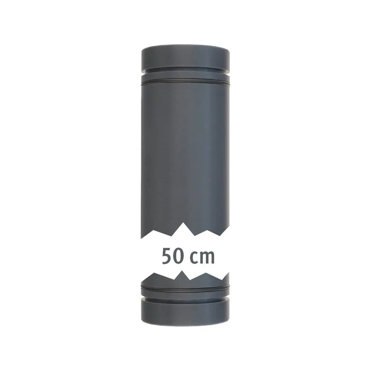 Cső - 500 mm, O-gyűrű mindkét oldalon
