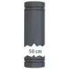 Rúrka - 500 mm, O-krúžok na oboch stranách