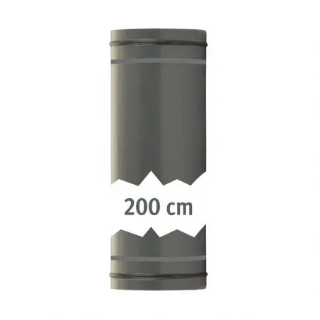 Cső - 2000 mm, O-gyűrű mindkét oldalon