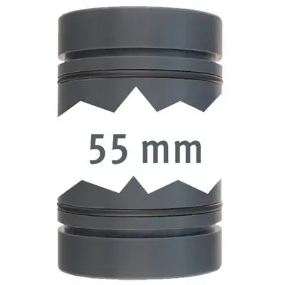 Cső - hossza 55 mm