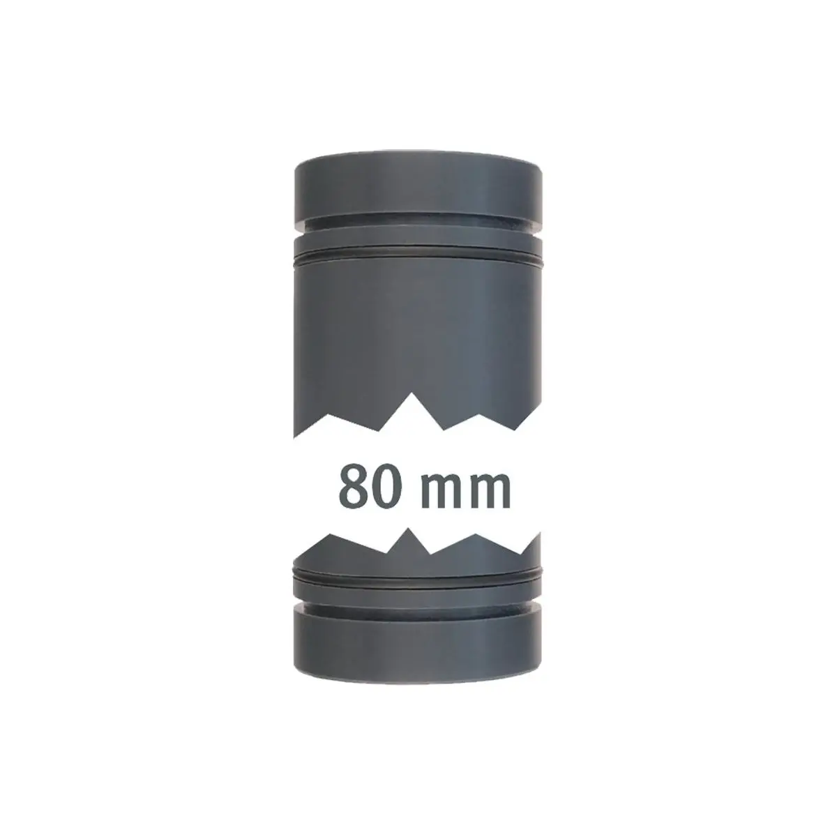 Cső - hossza 80 mm
