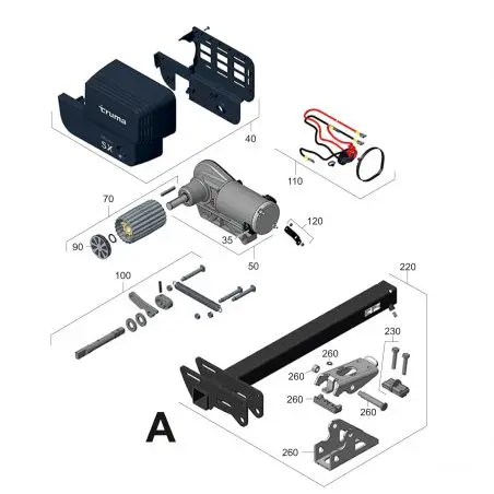 Unitate de antrenare A - pentru Mover SX