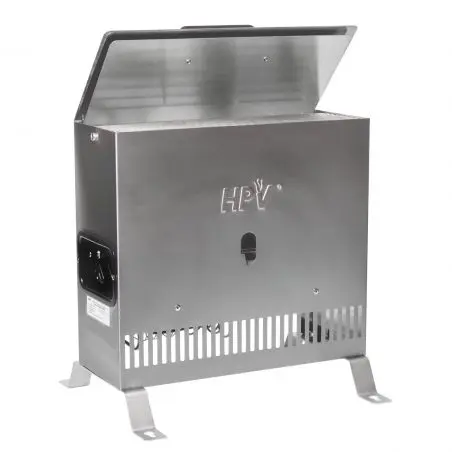 Rozsdamentes acél fűtőtest SWH 4000 E - álló és falra szerelhető