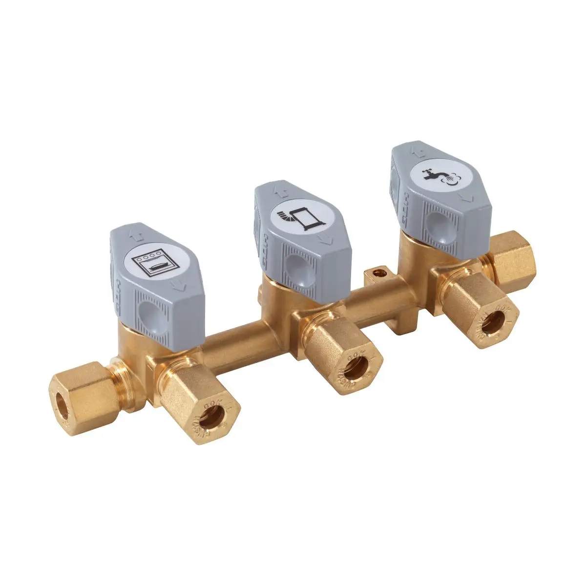Distribučný blok námorný - 3 výstupy