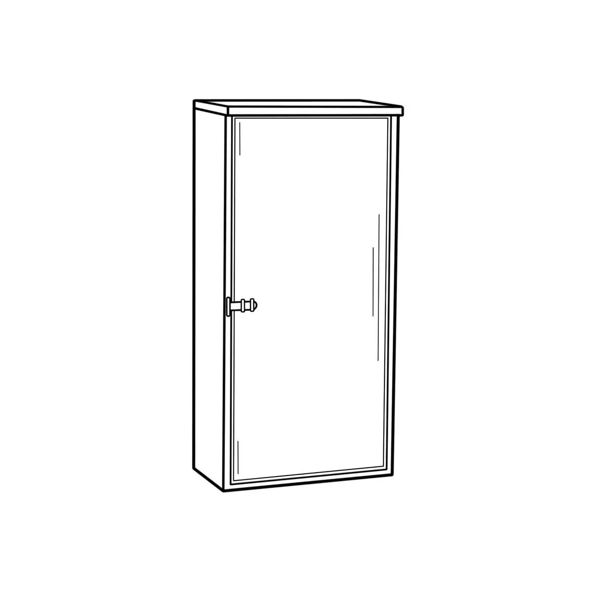 Gázpalack szekrény - 1 x 33 kg