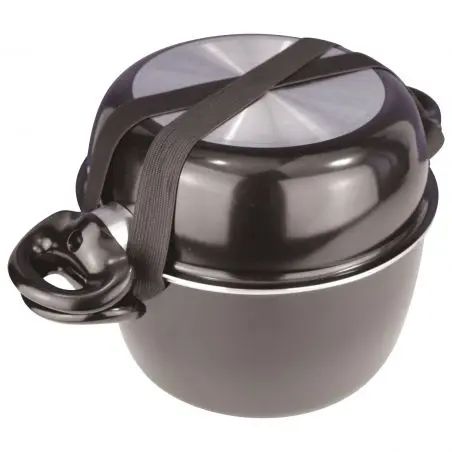 7-dielna súprava panvíc Black Line 24 cm - s indukciou