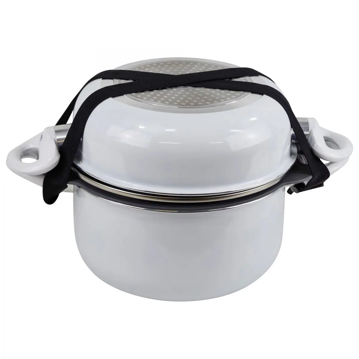 7 részes edénykészlet White Line 24 cm - indukciós