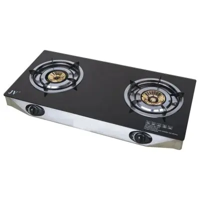 Soba cu gaz propan din inox - 2 flacari