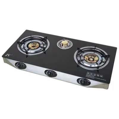 Soba cu gaz propan din inox - 3 flacari