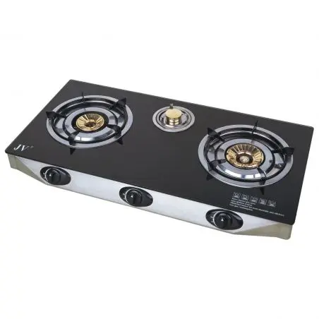 Soba cu gaz propan din inox - 3 flacari