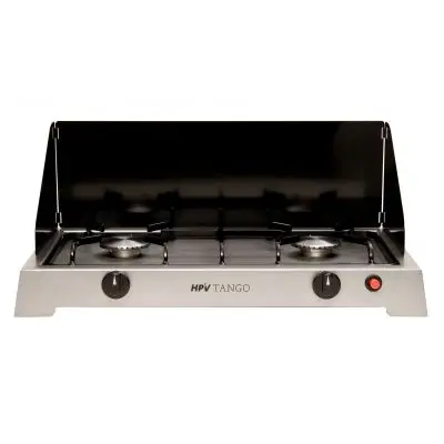 Aragaz Tango din inox - 50 mbar, 2 flacari