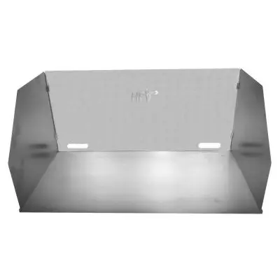 Capac din aluminiu HPV pentru protectie impotriva vantului - pentru 2 aragazuri cu flacara