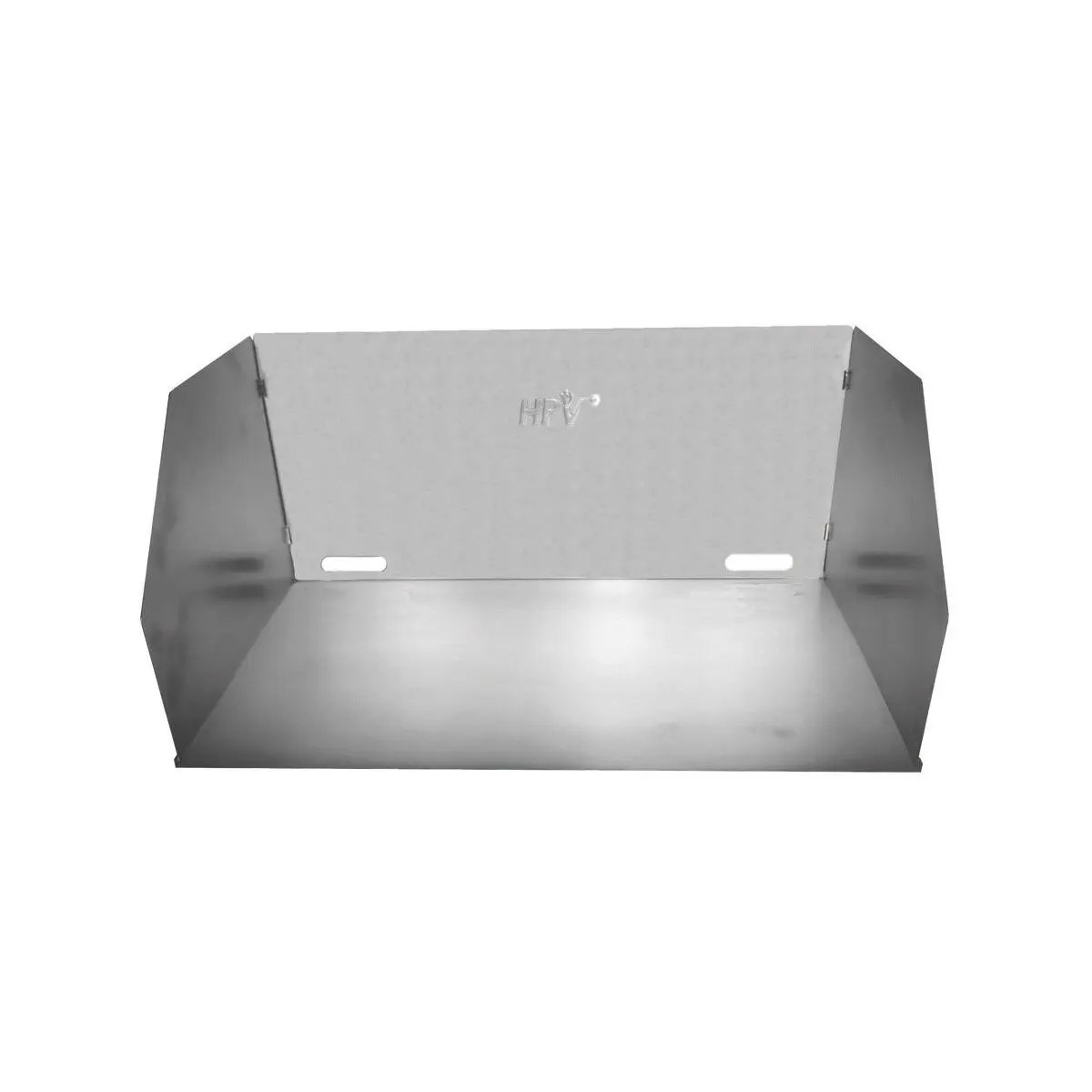 Capac paravant/HPV din aluminiu pentru protectie impotriva vantului - pentru 3 aragazuri cu flacara