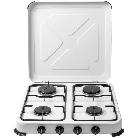 Kemping tűzhely Flame - 4 lángos gyújtásbiztosítékkal