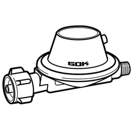 Regulator de joasa presiune 1,5 kg/h - fara manometru, 50 mbar, gratuit
