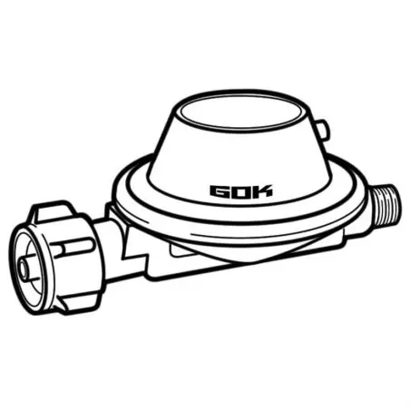 Regulator de joasa presiune 0,8 kg/h - 30 mbar, liber