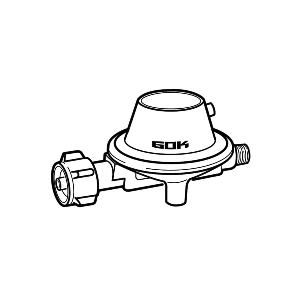 Regulator de joasa presiune 1,2 kg/h - 30 mbar, gratuit