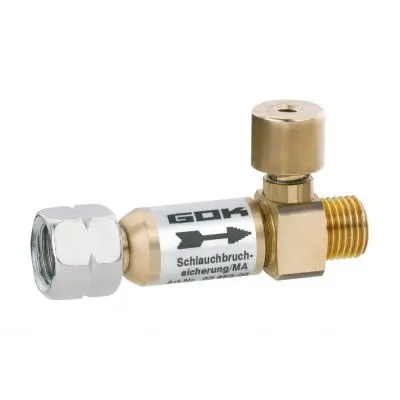 Protecție împotriva ruperii furtunului - 1,5 kg/h, G1/4LH UEM x G1/4LH-KN