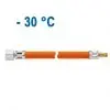 Ansamblu furtun de presiune medie - 1500 mm, 1/4 inch stânga, afișaj cu autoservire