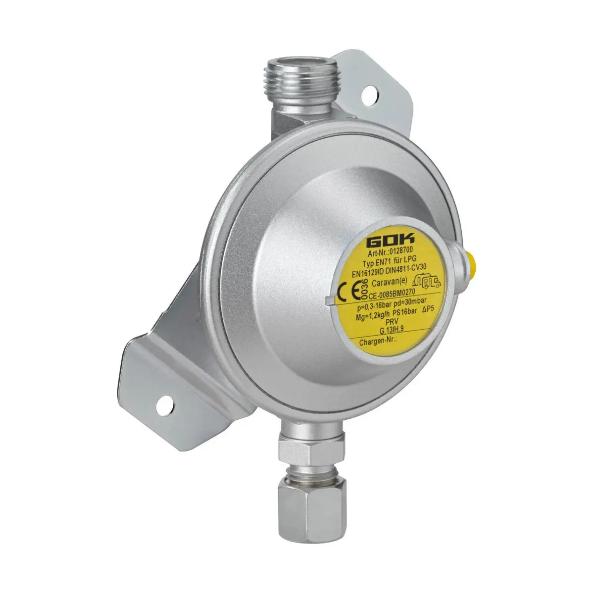 Regulator de joasa presiune 1,2 kg/h - RVS 10, pachet display self-service