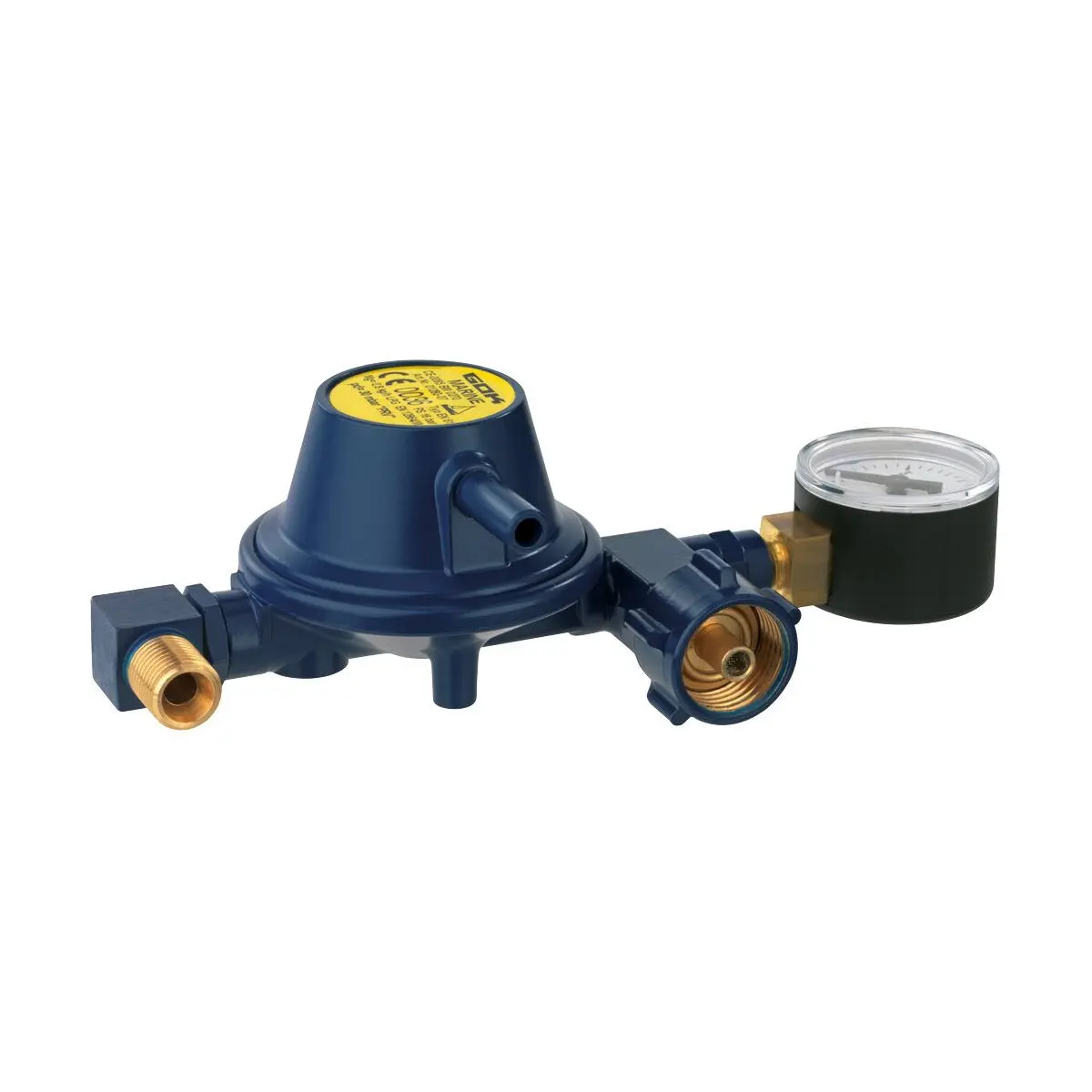 Regulator de joasă presiune 0,8 kg/h - în formă de U 30 mbar, pachet de afișare cu autoservire