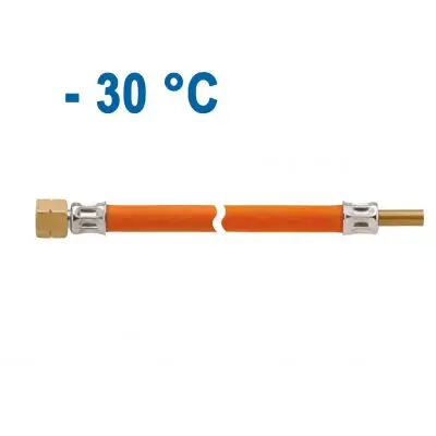 Közepes nyomású tömlővezeték - G 1/4 LH-M x RST 8 x 400, laza