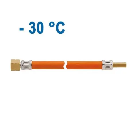 Strednotlakové hadicové vedenie - G 1/4 LH-M x RST 8 x 400, voľné