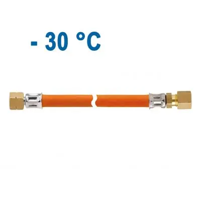 Strednotlakové hadicové vedenie - G 1/4 LH-M x RVS 8 x 400, SB