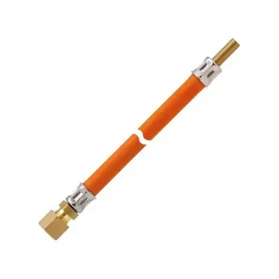 Linie de furtun de presiune medie - 600 mm, RVS 8 x RST 8, pachet de afișare cu autoservire