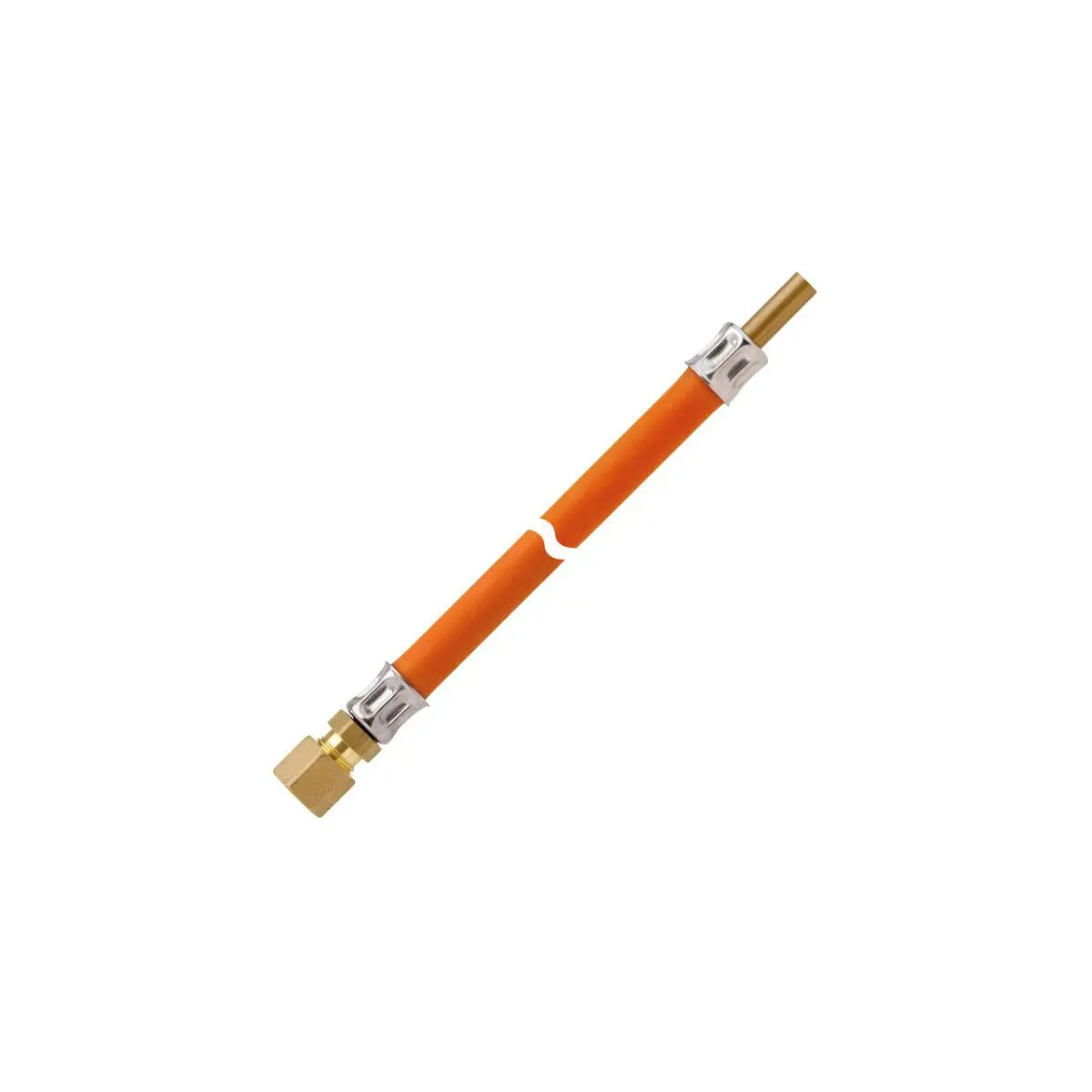 Linie de furtun de medie presiune - 600 mm, RVS 8 x RST 8, gratuit