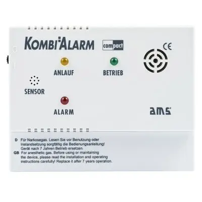 Alarma combinata - compacta, 12 volti