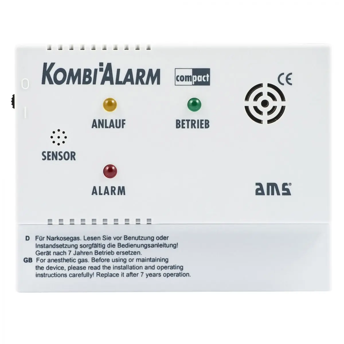 Alarma combinata - compacta, 12 volti