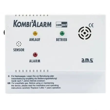Alarma combinata - compacta, 12 volti