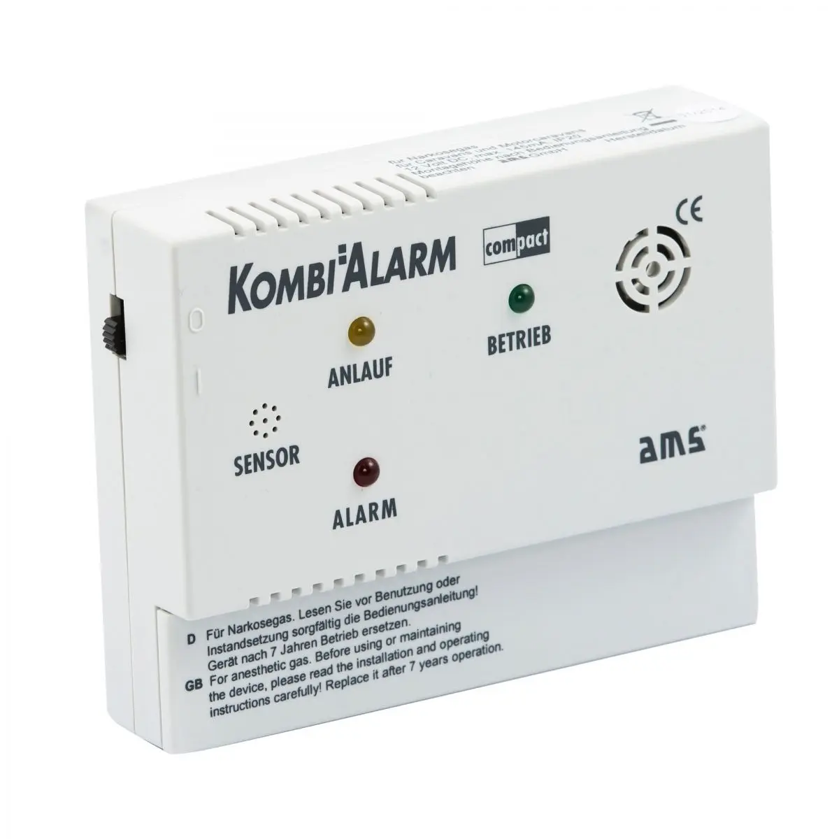 Alarma combinata - compacta, 12 volti