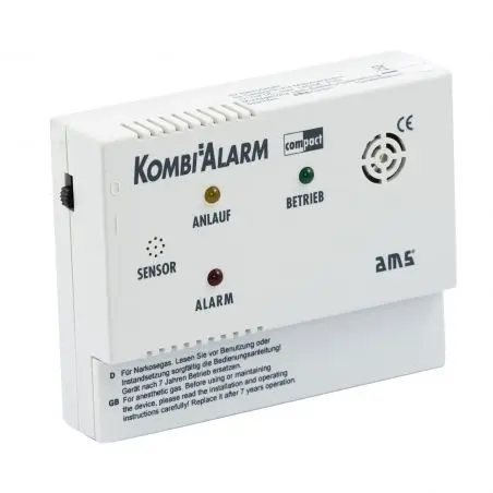 Alarma combinata - compacta, 12 volti