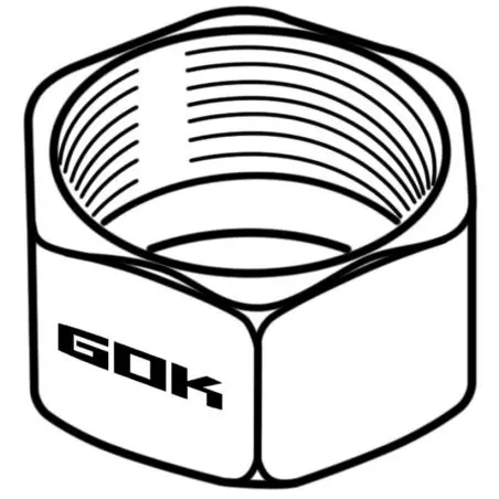 Prevlečná matica - typ M, 10 mm, 5 ks, balené SB