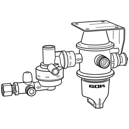Caramatic DriveTwo – vízszintes 50 mbar, RVS 8