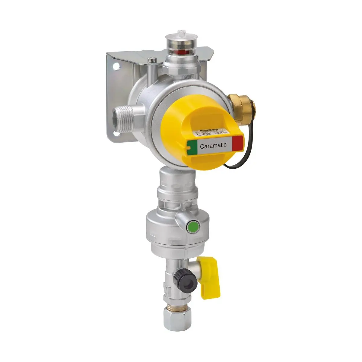 Caramatic DriveTwo - Vertical 50 mbar, RVS 8