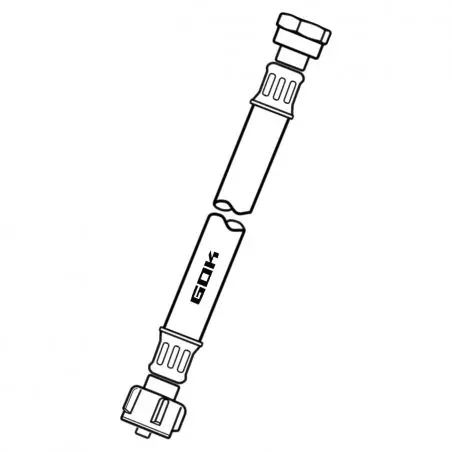 Tömlővezeték Caramatic ConnectBasic - G.12 (KLF) x M20x1,5 UEM x 450
