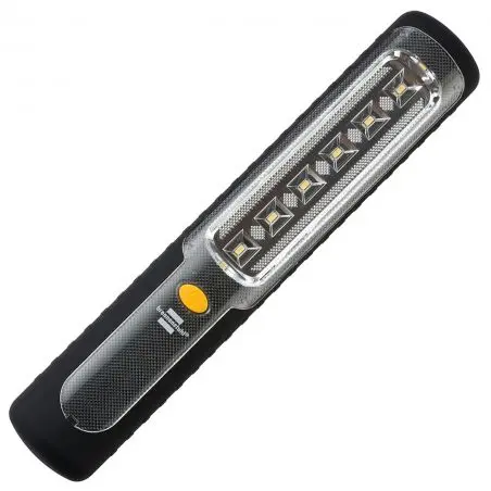 Újratölthető LED kézi lámpa dinamóval - HL300AD 300lm, dinamóval, kampóval, mágnessel