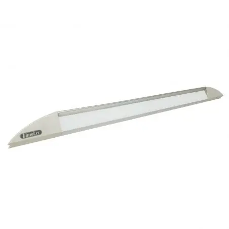 750 mm LED osvetlenie markízy s dažďovým žľabom - strieborné - 4 200 K - 8 W