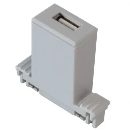 Zásuvka USB - 5 V / 2,0 A - strieborná