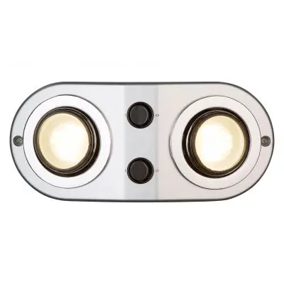 Lampă dublă - 12 volți / 2 x 1 watt