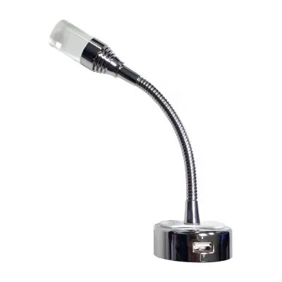 Flexi 2 olvasólámpa USB-vel - 2,1 A USB csatlakozással