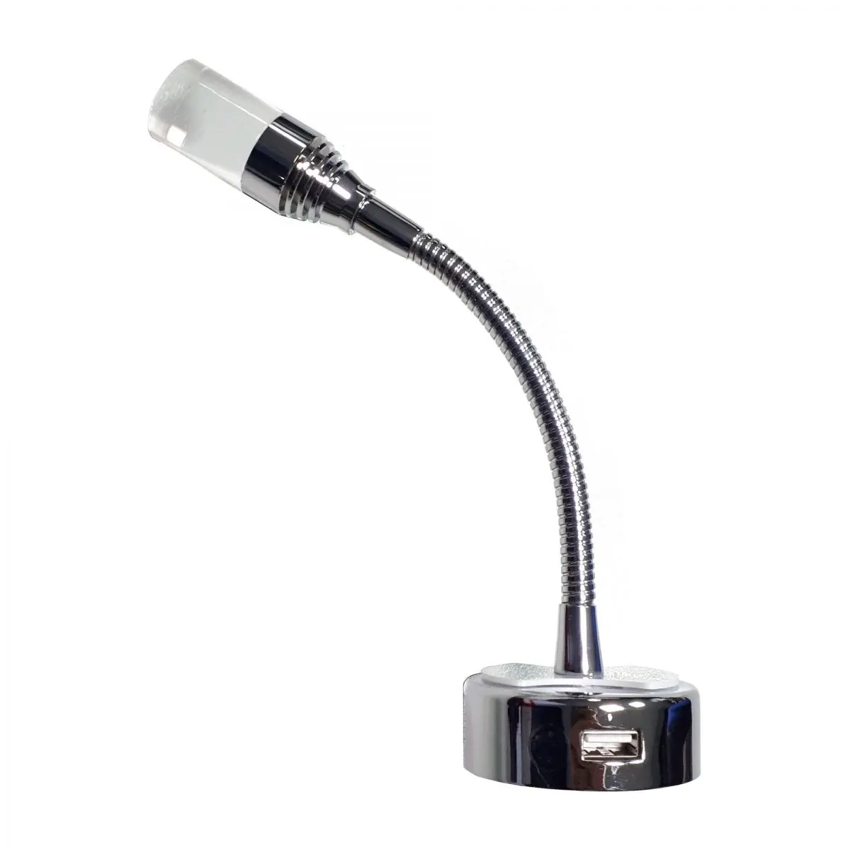 Lampa de citit Flexi 2 cu USB - cu conexiune USB de 2,1 A