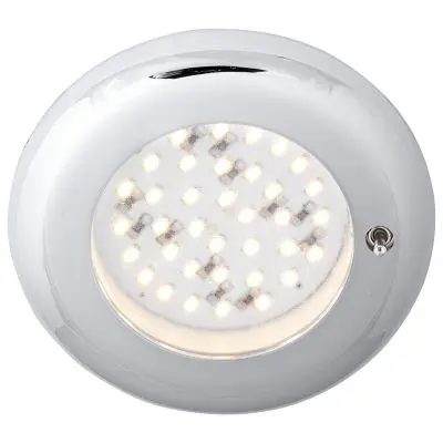 Süllyesztett spotlámpa Nova, 36 SMD, 12V, króm, kapcsolóval
