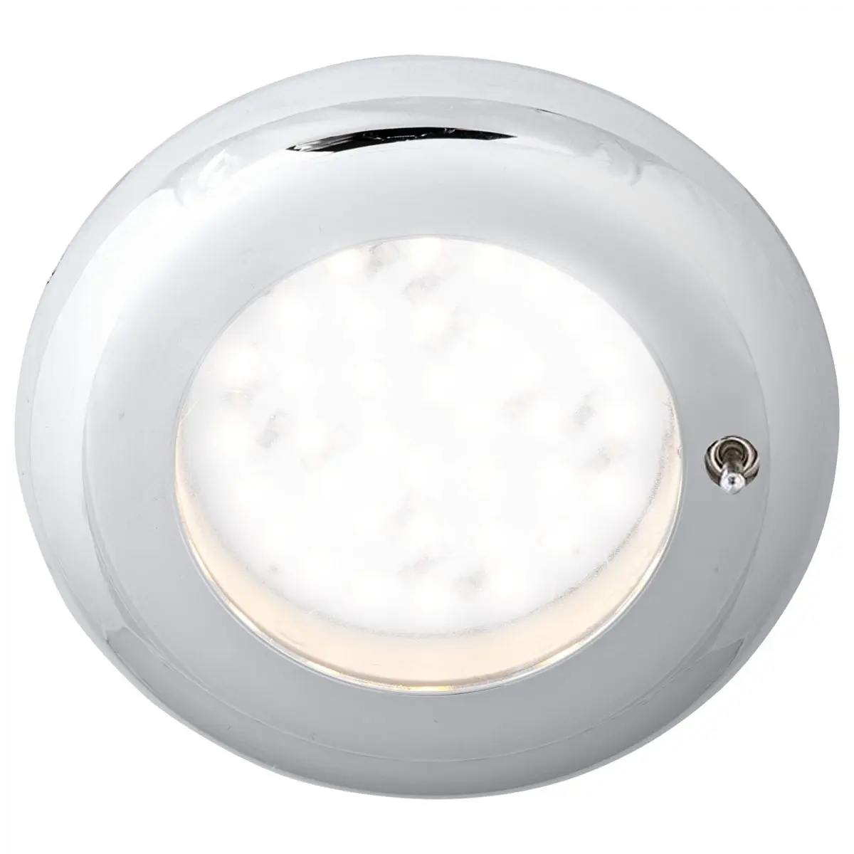 Süllyesztett spotlámpa Nova, 36 SMD, 12V, króm, kapcsolóval